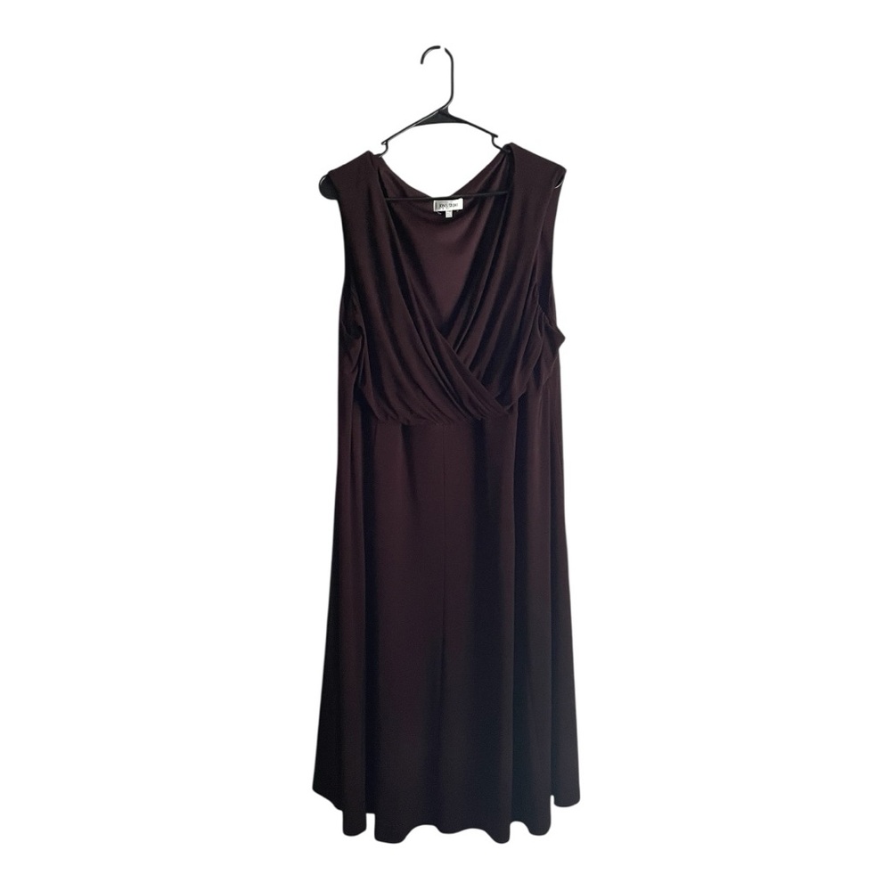 4/$20 Jones Studio Women’s Size 24W Brown Sleeveless Dress